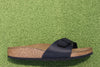 Women's Madrid Sandal - Black Birko Flor Side View