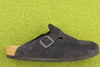 Men's Boston Clog - Midnight Suede Side View