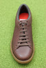 Mens Pelotas Soller Sneaker - Cola Leather Top View