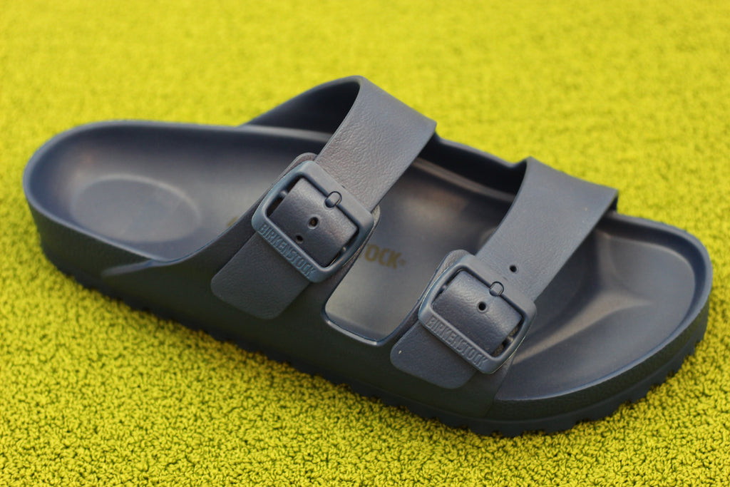 Men's Arizona EVA Sandal - Navy Side Angle View