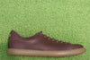 Mens Pelotas Soller Sneaker - Cola Leather Side View