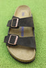 Men's Arizona Sandal - Mocha Suede Top View