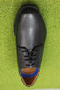 Men's Whiddon Plain - Black Leather Top View