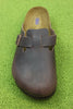 Men's Boston Clog - Habana Oiled Leather Top View