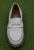 Women's 31403 Penny Loafer - White Calf Top View