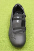 Womens Speedcat Ballet Sneaker- Black Leather Top View