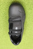 Womens Speedcat Ballet Sneaker- Black Leather Black Top View