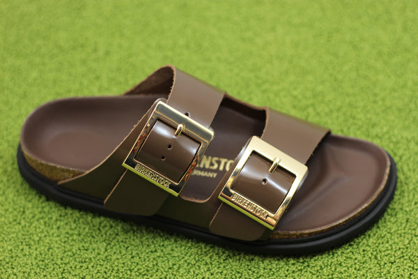 Women's Arizona Droplet Buckle Sandal Carafe Patent Leather