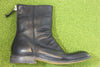 Women's 30401C Zip Boot - Black Calf Side View