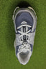 Unisex Super Fulcrum - Silver/Vintage Indigo Mesh/Leather Top View