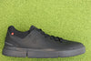 Womens Roger Advantage Sneaker - Black Synthetic Leather Side View