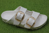 Women's Arizona Big Buckle EVA Sandal -  Eggshell EVA Side Angle View