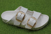 Women's Arizona Big Buckle EVA Sandal -  Eggshell EVA Side Angle View