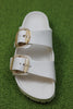 Women's Arizona Big Buckle EVA Sandal -  Eggshell EVA Top View