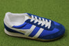Women's Sprinter Sneaker - Marine/White Nylon/Suede Side Angle View