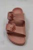 Women's Arizona Big Buckle EVA Sandal -  Pink Clay EVA Top View