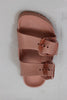 Women's Arizona Big Buckle EVA Sandal -  Pink Clay EVA Top View