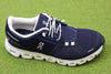 Mens Cloud6 Sneaker - Midnight White Mesh/Synthetic Side Angle View