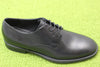 Womens Heidi Oxford - Black Leather Side Angle View