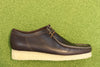 Men's Wallabee - Brown Leather Side View