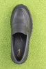 Women's Page Loafer - Black Leather 
Top View