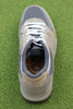 Womens Rigmor Sneaker  - Silver Nylon/Leather Top View