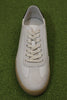 Unisex Deane Sneaker -  White/ Black Leather Front View