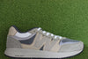 Womens Rigmor Sneaker  - Silver Nylon/Leather Side View