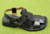 Women's Dana Fisherman Sandal - Black Leather Side view