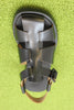 Women's Dana Fisherman Sandal - Black Leather Top View