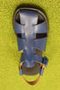 Women's Dana Fisherman Sandal - Blue Leather Top View
