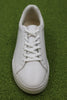 Womens Cody Sneaker- White Lthr Front View