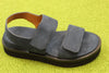 Women's Oingo Sandal - Navy Leather Side View