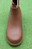 Womens Bobbi Rain Boot - Rust Rubber/Neoprene Front View
