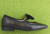 Women's London Mary Jane - Black Leather Side View