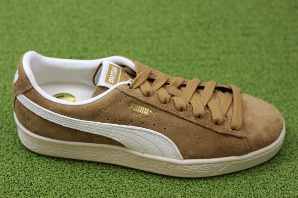 Unisex Suede Charles - Light Brown Suede Side Angle View