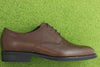 Mens Mario Oxford - Cognac Leather Side View