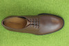 Mens Mario Oxford - Cognac Leather Top View