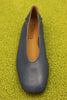 Womens Casi Myra Slip On - Blue Leather Top View