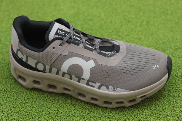 Mens Cloudmonster Runner - Cinder Fog Side Angle View