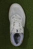 Womens Roger Spin Sneaker - White Heather Top View