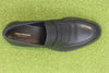 Womens Frances Loafer - Black Leather Top View