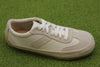 Women's Tor Low Sneaker - Off White Leather/Suede Side Angle View