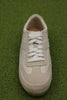 Women's Tor Low Sneaker - Off White Leather/Suede Top View