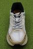 Womens Freya Sneaker - Coffee/Cream Leather/Mesh Top View