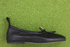 Womens Rosalind Ballet - Black Leather Side View