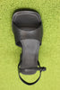 Women's Kora Sandal - Black Leather Top Angle View