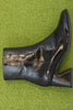 Women's Taffy Boot - Black Patent Leather Side View