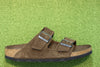 Men's Arizona Sandal - Carafe Suede Side View