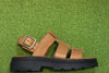 Women's Orinoco3 Strap Sandal - Tan Leather Side View
